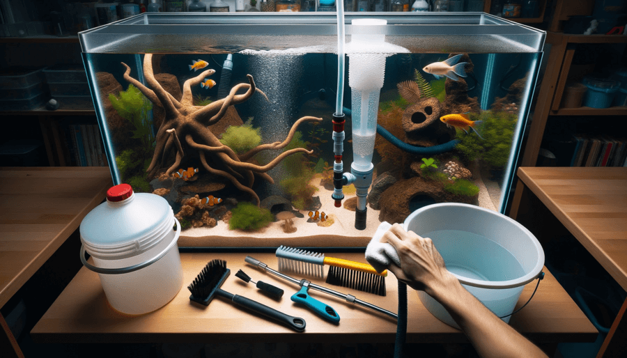 What Is The Process Of Cleaning An Aquarium