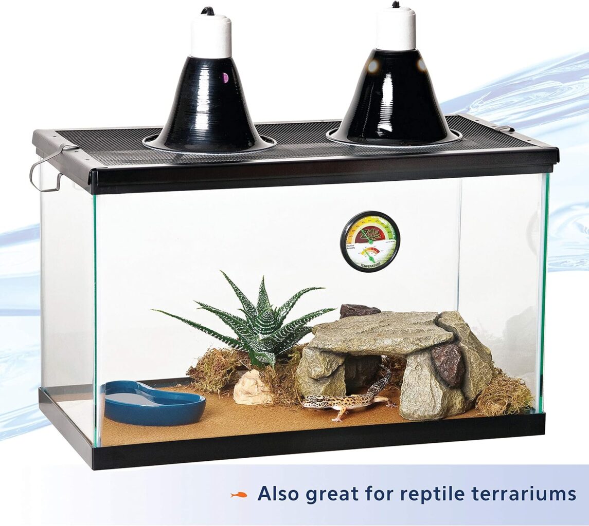 Aqueon Standard Glass 10 Gallon Rectangular Tank for Aquariums Terrariums