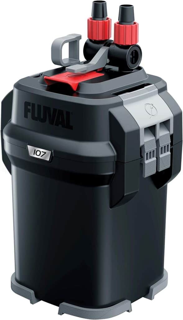 Fluval 107 Perfomance Canister Filter for Aquariums up to 30 Gallons