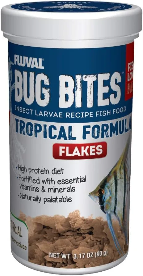 Fluval Bug Bites Tropical Fish Food Review