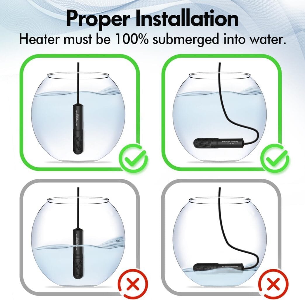 Orlushy Submersible Aquarium Heater Review