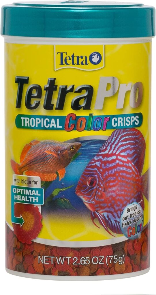 Tetra 77079 TetraPRO Color Crisps for Fishes, 2.65 oz
