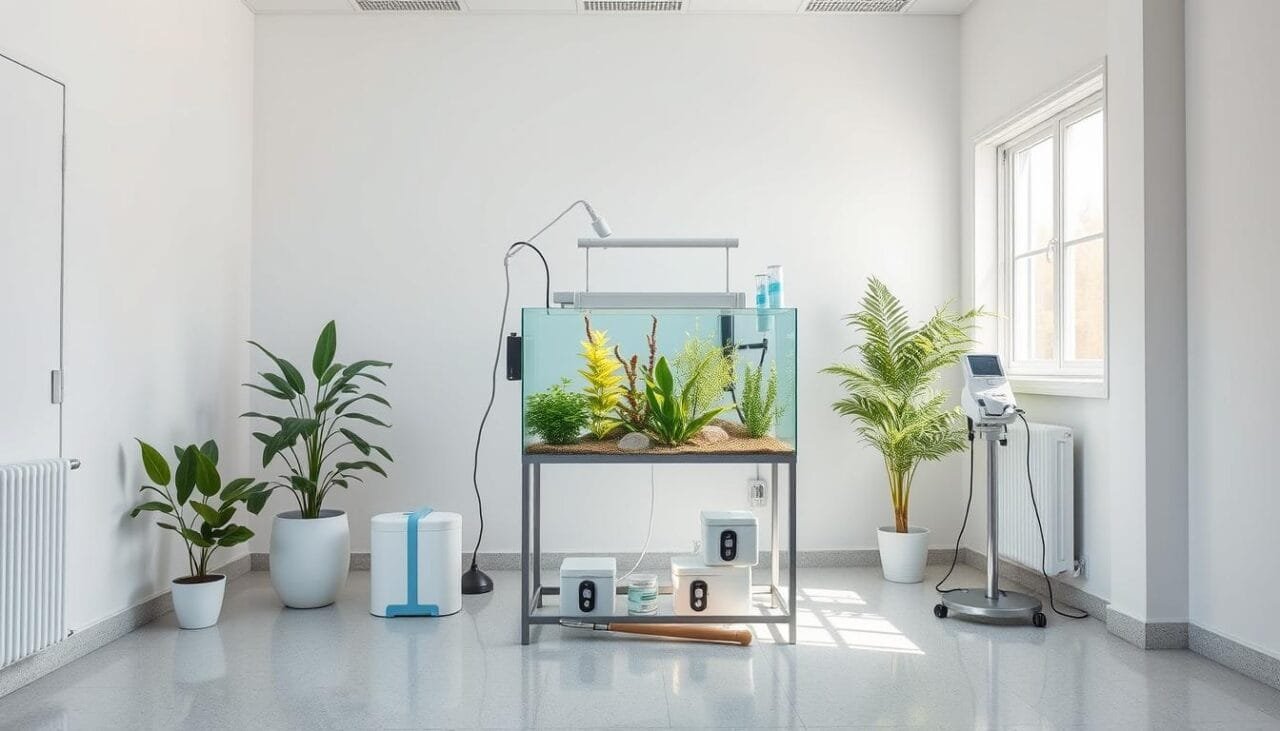 Quarantine Tank Setup Location