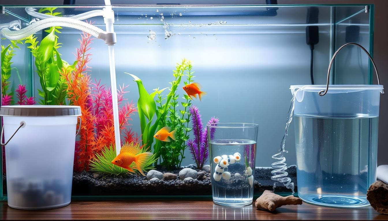 How to Perform A Water Change Without Stressing Your Fish