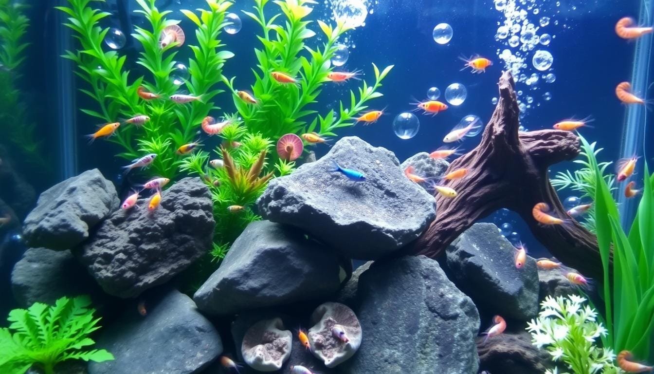 Tips for Keeping Shrimp and Snails in a Community Tank