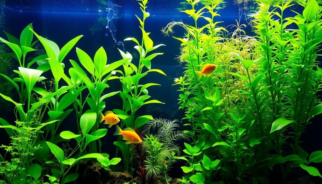 live plants in aquarium live plants in aquarium